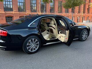 2012 Audi A8 Long III (D4), чёрный, 5500000 рублей, вид 4