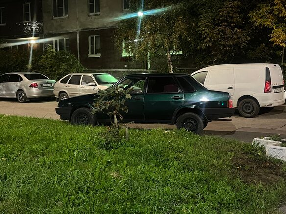 2004 Lada (ВАЗ) 21099, зелёный, 120000 рублей - вид 5