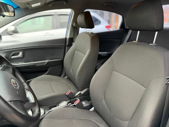 2012 Kia Rio III, синий, 795000 рублей - вид 11