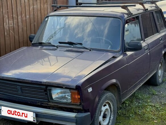 1998 Lada (ВАЗ) 2104 21047, фиолетовый, 75000 рублей