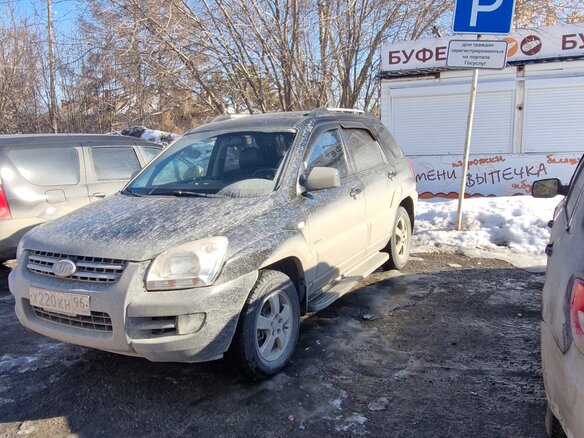 2007 Kia Sportage II, чёрный - вид 14