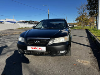 2006 Hyundai Sonata V (NF), чёрный, 550000 рублей, вид 1
