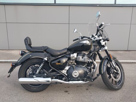 2024 Royal Enfield Super Meteor, зелёный, 650000 рублей, вид 2