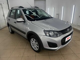 2015 Lada (ВАЗ) Kalina Cross II, серебристый, 639000 рублей, вид 4