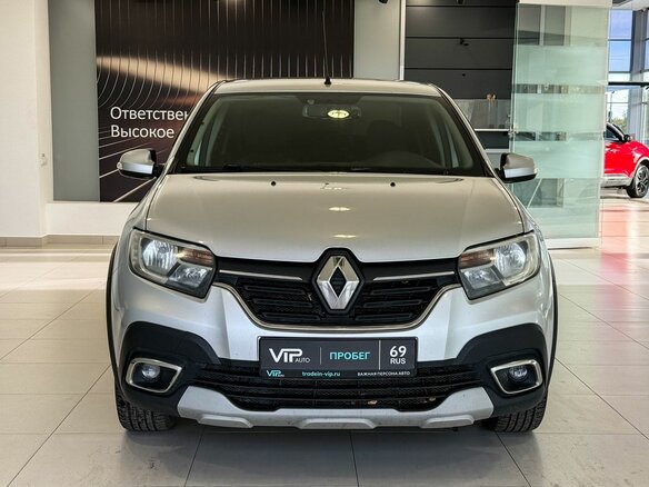 2018 Renault Logan Stepway II Рестайлинг, серый, 755000 рублей - вид 1