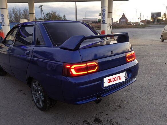 2002 Lada (ВАЗ) 2110, синий, 499000 рублей - вид 10