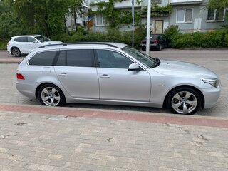 2010 BMW 5 серии 520d V (E60/E61) Рестайлинг, серебристый, 1470000 рублей, вид 5