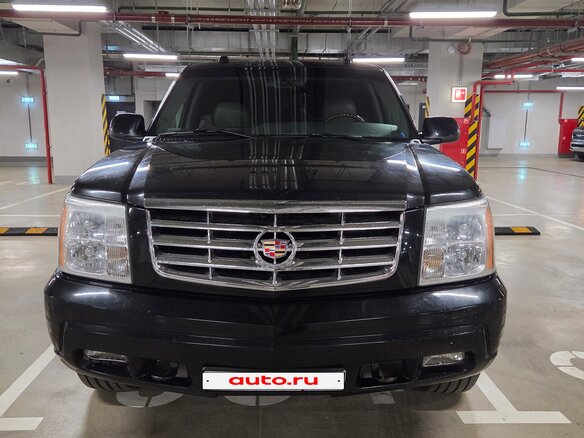 2004 Cadillac Escalade II, чёрный, 1250000 рублей - вид 1