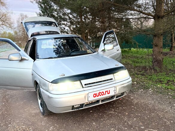 2002 Lada (ВАЗ) 2112, серебристый, 72000 рублей - вид 9