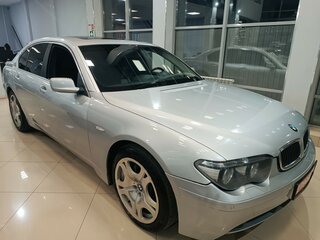 2002 BMW 7 серии 745i IV (E65/E66), серебристый, 539000 рублей, вид 3