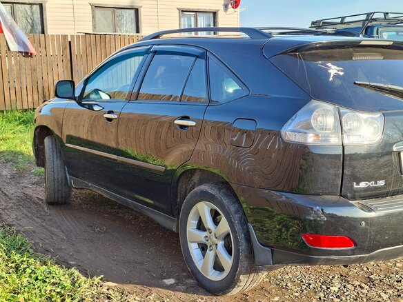 2007 Lexus RX 350 II Рестайлинг, чёрный, 997000 рублей - вид 6
