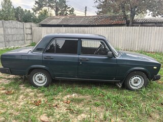 2007 Lada (ВАЗ) 2107, зелёный, 145000 рублей, вид 3