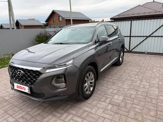 2019 Hyundai Santa Fe IV, серый, 3050000 рублей, вид 2