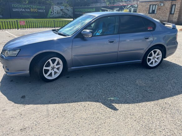 2005 Subaru Legacy IV, серый, 610000 рублей - вид 9