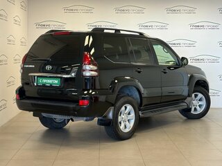 2008 Toyota Land Cruiser Prado 5-speed 120 Series Рестайлинг, чёрный, 1850000 рублей, вид 2