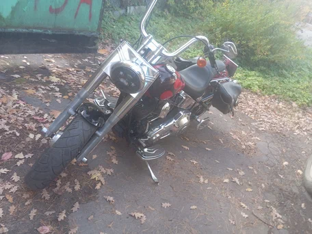 2006 Harley-Davidson Fat Boy, красный, 710000 рублей, вид 4