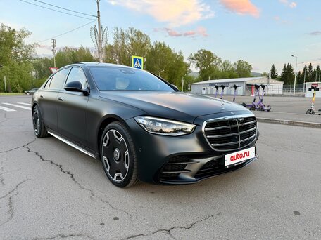 2022 Mercedes-Benz S-Класс 580 e 4MATIC VII (W223), чёрный, 17500000 рублей, вид 2