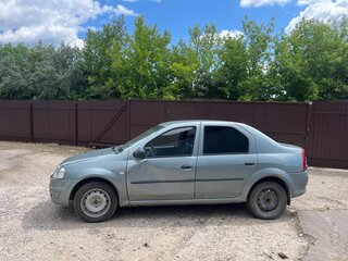 2012 Renault Logan I Рестайлинг, синий, 250000 рублей, вид 3