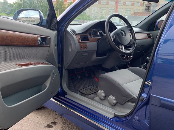 2008 Chevrolet Lacetti I, синий, 350000 рублей - вид 9