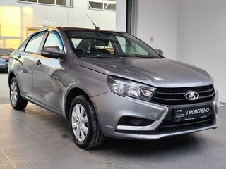 2016 Lada (ВАЗ) Vesta I, серый, 640000 рублей, вид 3