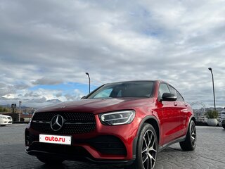 2020 Mercedes-Benz GLC Coupe 300 I (C253) Рестайлинг, красный, 5000000 рублей, вид 3