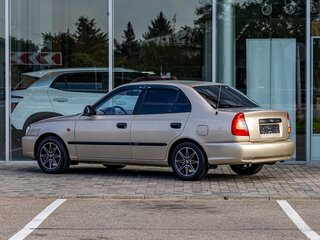 2006 Hyundai Accent ТагАЗ II, бежевый, 555000 рублей, вид 4
