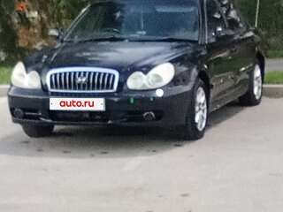 2002 Hyundai Sonata IV (EF) Рестайлинг, чёрный, 370000 рублей, вид 3