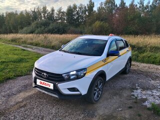 2021 Lada (ВАЗ) Vesta SW Cross I, белый, 1150000 рублей, вид 1