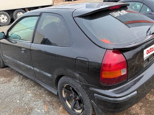 1997 Honda Civic VI, чёрный, 500000 рублей - вид 3