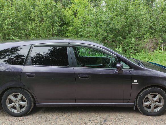 2005 Honda Stream I Рестайлинг, фиолетовый, 530000 рублей - вид 6