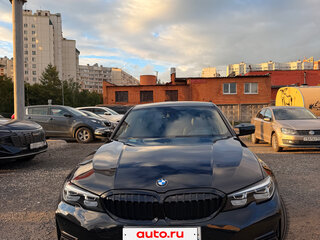 2021 BMW 3 серии 320i VII (G2x), чёрный, 3850000 рублей, вид 2