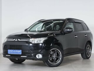 2012 Mitsubishi Outlander III, чёрный, 1399000 рублей, вид 3