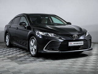 2021 Toyota Camry VIII (XV70) Рестайлинг, чёрный, 2459000 рублей, вид 3