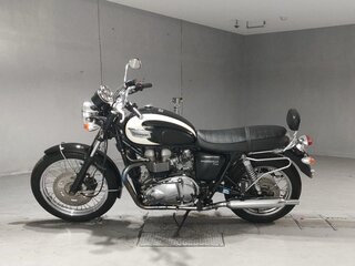 2008 Triumph Bonneville T100, чёрный, 630000 рублей, вид 2