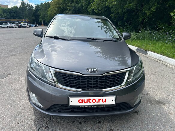 2012 Kia Rio 4-speed III, серый - вид 5