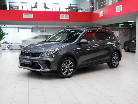 2021 Kia Rio X IV Рестайлинг, серый - вид 4