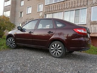 2015 Lada (ВАЗ) Granta I, пурпурный, 358000 рублей, вид 5