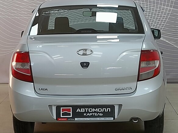 2013 Lada (ВАЗ) Granta I, серебристый - вид 5