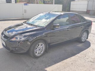 2008 Ford Focus II Рестайлинг, чёрный, 519000 рублей, вид 2