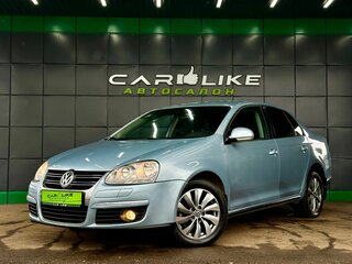 2007 Volkswagen Jetta V, голубой, 459000 рублей, вид 2