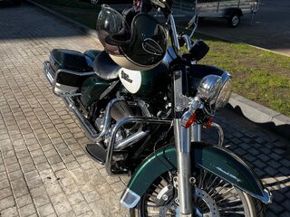 2014 Harley-Davidson Road King, зелёный, 999999 рублей, вид 2