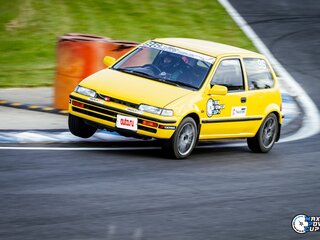 1989 Honda City II, жёлтый, 850000 рублей, вид 4