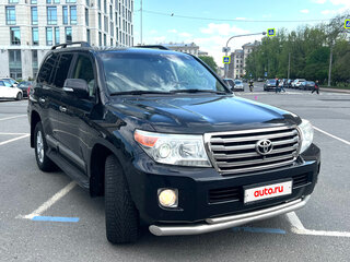 2013 Toyota Land Cruiser 200 Series Рестайлинг 1, чёрный, 4990000 рублей, вид 2