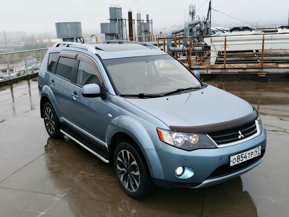 2008 Mitsubishi Outlander II, зелёный, 779000 рублей - вид 10
