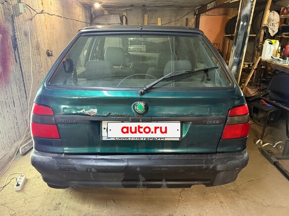 1997 Skoda Felicia I, зелёный, 115000 рублей - вид 2