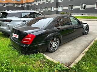 2008 Mercedes-Benz S-Класс 350 Long V (W221), чёрный, 820000 рублей, вид 4
