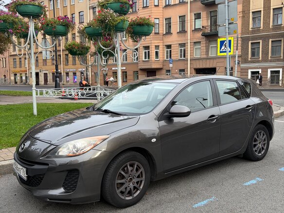 2011 Mazda 3 II (BL) Рестайлинг, серый, 755000 рублей