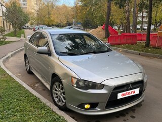 2012 Mitsubishi Lancer X Рестайлинг, серый, 750000 рублей, вид 3