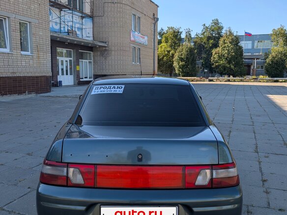 2006 Lada (ВАЗ) 2110, серый, 255000 рублей - вид 4