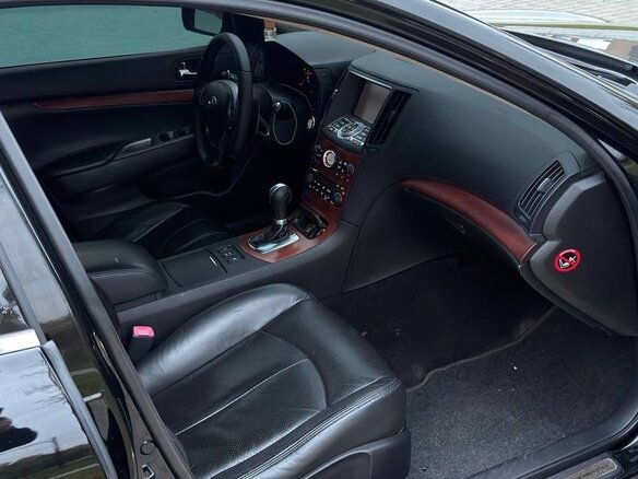 2007 Infiniti G G35 IV, чёрный - вид 11